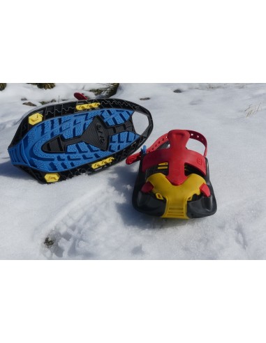 Raquette à neige junior, ludique, souple et très facile à utiliser