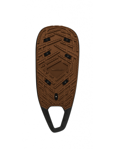 Snowshoe EVVO, la raquette à neige souple et fluide, semelle Michelin Biosourcée