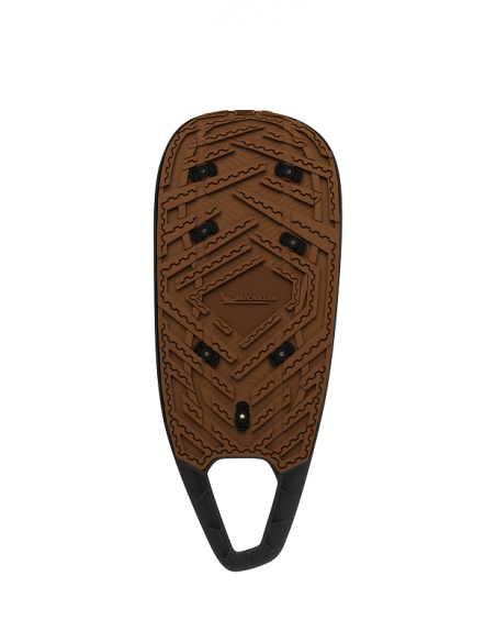 Snowshoe EVVO, la raquette à neige souple et fluide, semelle Michelin Biosourcée