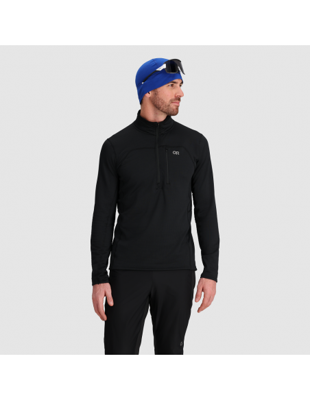 Polaire VIGOR GRID FLEECE HALF ZIP Homme